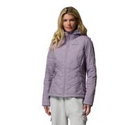 Columbia Women's Heavenly Hooded Jacket, Hooded Puffer Jacket, Shale Purple, L