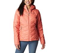 Columbia Women's Heavenly Hooded Puffer Jacket, Faded Peach, S