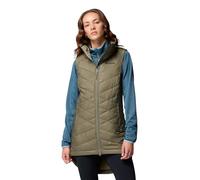 Columbia Women's Heavenly Ii Long Vest, Stone Green, S