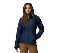 Columbia Women's Heavenly Jacket, Puffer Jacket, Collegiate Navy, Medium