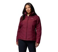 Columbia Women's Heavenly Jacket, Puffer Jacket, Rich Wine, S