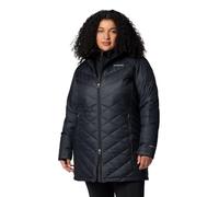 Columbia Women's Heavenly Long Hooded Jacket, 2024 Black, 2X