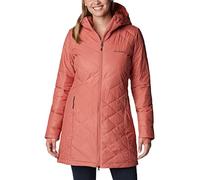 Columbia Women's Heavenly Long Hooded Jacket, Black, 2X