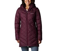Columbia Women's Heavenly Long Hooded Jacket, Marionberry, S