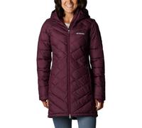 Columbia Women's Heavenly Long Hooded Jacket, Marionberry, S
