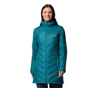 Columbia Women's Heavenly Long Hooded Jacket, River Blue, XXL
