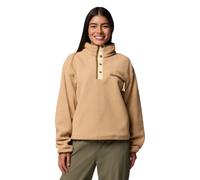 Columbia Womens Helvetia II Crop Half Snap Fleece Yellow M