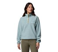 Columbia Helvetia II Cropped Half Snap Fleece Pastel Blue Women - L