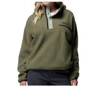 Columbia - Women's Helvetia II Cropped Half Snap Fleece - Fleece jumper size M, olive