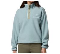 Columbia Helvetia II Cropped Half Snap Fleece Pastel Blue Women - M