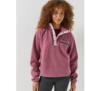 Columbia Womens Helvetia II Cropped Half Snap Fleece, Red, Size L, Women Red
