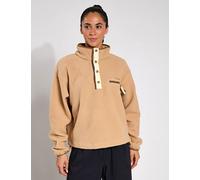 Columbia Women's Helvetia II Cropped Sherpa Half Snap Fleece - Canoe - Brown - Size: Large