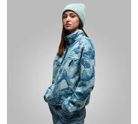 Columbia Women's Helvetia II Cropped Sherpa Half Snap Printed Fleece L