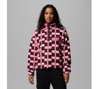 Columbia - Women's Helvetia™ II Cropped Sherpa Half Snap Printed Fleece - Moonvista, Geostack Size M Women