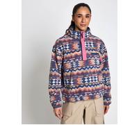 Columbia Womens Helvetia II Printed Cropped Half Snap Fleece, Beige, Size L, Women Beige