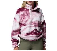 Columbia - Women's Helvetia II Printed Cropped Half Snap - Fleece jumper size L, multi