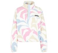 Columbia - Women's Helvetia II Printed Cropped Half Snap - Fleece jumper size L, white