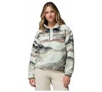 Columbia - Women's Helvetia II Printed Cropped Half Snap - Fleece jumper size XL, grey