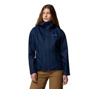 Columbia Women's Hikebound 2 Jacket, Waterproof Rain Jacket, Collegiate Navy, Medium