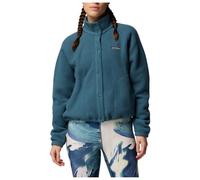 Columbia - Women's Jasper Ridge Pebbled Fleece Full Snap - Fleece jacket size S, blue