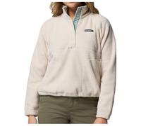 Columbia Women's Jasper Ridge Pebbled Fleece Half Snap, Fleece Pull Over, Dark Stone, X-Small