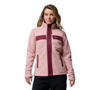 Columbia Women's Juniper Peak Full Zip Fleece, Full Zip Fleece Jacket, Eraser Pink, Rich Wine, XXL