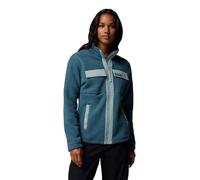 Columbia Women's Juniper Peak Full Zip Fleece, Full Zip Fleece Jacket, Everblue/Crushed Blue, Large
