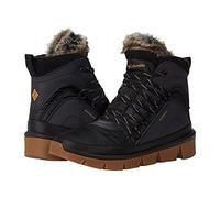 Columbia Women's Keetley Shorty Snow Boot, Black/Sahara, 6 UK