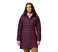 Columbia Women's Lake 22 2 Down Long Hooded Jacket, Hooded Puffer Down Jacket, Moonvista, XL