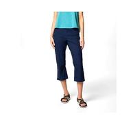 Columbia Women's Leslie Falls Capri 2, Capri Cropped Hiking Trousers, Collegiate Navy, W2/C