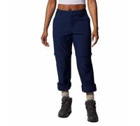 Columbia Women's Leslie Falls Convertible Pant, Hiking Convertible Trousers, Collegiate Navy, W10/L