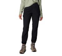 Columbia Women's Leslie Falls Pull-on Pant Hiking, Black, XX-Large Long