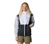 Columbia Women's Lily Basin 2 Jacket, Lightweight Windbreaker Jacket, White/Cirrus Grey/Black, S