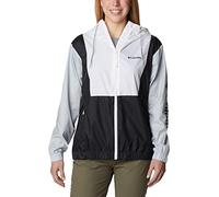 Columbia Lily Basin Jacket - Waterproof jacket - Women's White / Cirrus Grey / Black XS