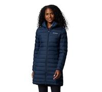 Columbia - Water-repellent down insulated jacket in natural down - Lake 22 II Down Long Hooded Jacket Collegiate Navy for Women - Size XS Navy XS