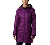 Columbia Women's Mighty Lite Hooded Jacket, Wild Iris, Large