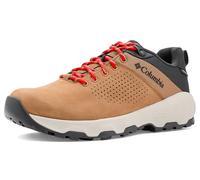 Columbia Women's Newton Nimble Leather, Low Rise Trekking and Hiking Shoes, Elk/Poppy Red, 6.5 Regular