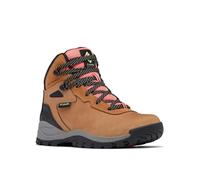 Columbia Women's Newton Ridge Bc Nubuck Sneaker, Elk/Spring Yellow, 9