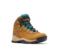 Columbia Womens Newton Ridge Lightweight Waterproof Hiking Boot, Elk/River Blue, 8 Wide