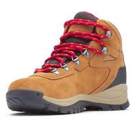 Columbia Women's Newton Ridge Plus WP Amped waterproof mid rise hiking boots, Brown (Elk x Mountain Red), 7.5 UK