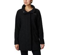 Columbia Women's Panorama Long Jacket Fleece, Black, XS