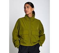 Columbia Women's Paracutie Cropped Cargo Windbreaker - Mossy Green - Size: Medium