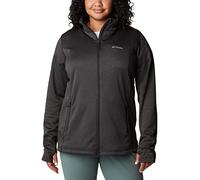 Columbia Women's Park View Grid Fleece Full Zip, Black, S