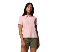 Columbia Womens Parsons Point Polo, Pink Sand Heather, S