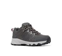 Columbia Women's Peakfreak 2 Outdry Leather Waterproof Low Rise Hiking Shoes, Grey (Ti Grey Steel x Salmon Rose), 5 UK