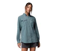 Columbia Womens PFG Bahama II Long Sleeve, Metal, S