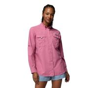 Columbia Womens PFG Bahama II Long Sleeve, Rosette, M