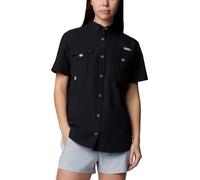 Columbia Women's PFG Bahama II Short Sleeve, Black, M