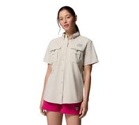 Columbia Womens PFG Bahama II Short Sleeve, Dark Stone, XXL