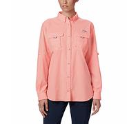 Columbia Women's PFG Bahama™ Long Sleeve Shirt,Tiki Pink,Large